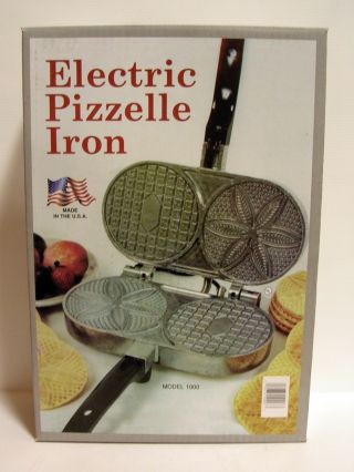 C. Palmer Double Pizzelle Iron (Thin) - Bova Foods
