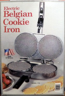 Palmer 1110 Electric Thin Belgian Cookie Iron– Rural Queen Company