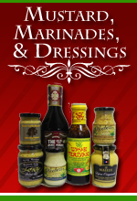 Mustards, Marinades and Dressings